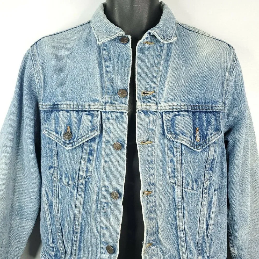 Vintage 80s Levis Trucker Denim Jean Jacket M USA